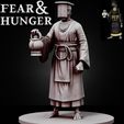 001-PRIEST.jpg DARK PRIEST FEAR AND HUNGER TABLETOP D&D RPG миниатюрная фигурка - масштаб STL Fan Art