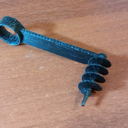 Spiral knife for fruits and vegetables v.1 3D model