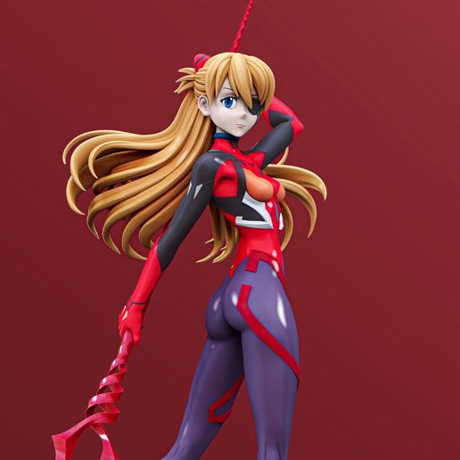 Asuka Langley - Evangelion 3D model