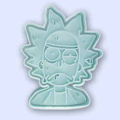 3.png STL-Datei Toxic Rick Ausstechform.・3D-druckbares Modell zum Herunterladen