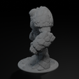 Golem.003.png Medieval Hero Mega Pack  10 Fantasy Characters STL OBJ