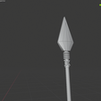 Bow and Arrow Wireframe (1).png Stylized Medieval Weapons Set Lowpoly PBR