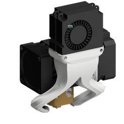 Lofted-new-design-v57-iso.png The Claw v3 - Optimised Part cooling for the BIQU H2 Extruder