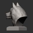 Husky7.jpg Husky bust 3D print model