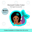 Etsy-Listing-Template-STL.png Mermaid Cookie Cutter | STL File