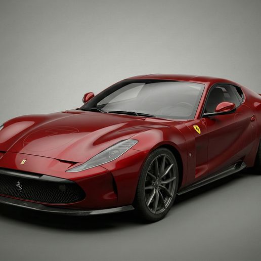 2020 Ferrari Omologata One Off 812 Superfast V12 GT 3D Model