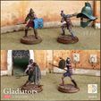 720X720-release-galdiators-4.jpg Roman Gladiator - 4 figure set of gladiators.