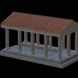 rome-building-1-6.png model Theatre / amphitrate Roman building 1