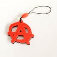 DSC07636.JPG Free STL file Anarchy Keychain・3D printable model to download