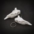 IMG_20241018_005148.jpg Halloween Deer Skull Keychain
