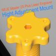 Final_02.jpg NEJE Master 2S Plus Laser Engraver Hight Adjustment Mount, Increase, Riser Support