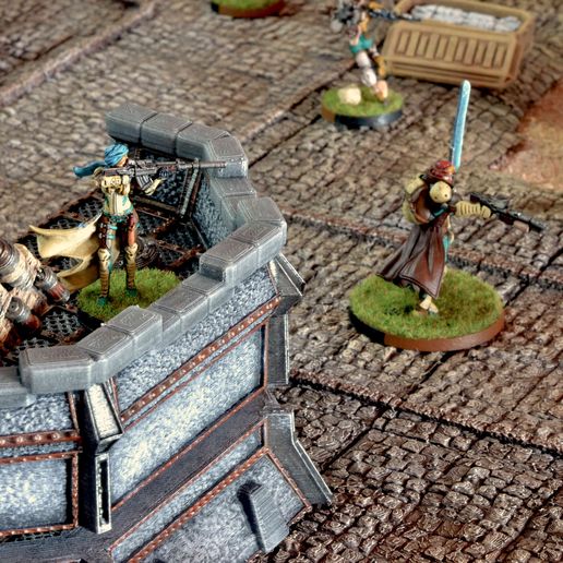 DSC_0210B.jpg Sci-fi Artillery Camp Complete