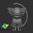 22.jpg Suzume Cat Daijin 3D Model 🐾🐱