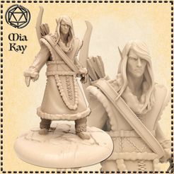 snow-elf-hunter.jpg Archivo STL Cazador de elfos de las nieves・Diseño imprimible en 3D para descargar