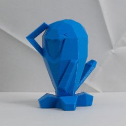 Wobbuffet.jpg Fichier STL Wobbuffet LOW POLY POKEMON・Modèle pour imprimante 3D à télécharger