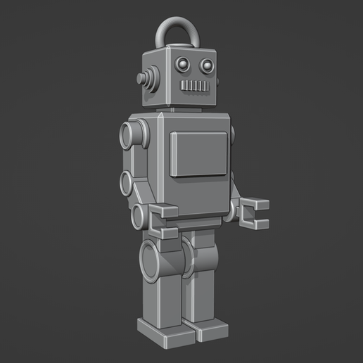 Robot Ornament 3D model
