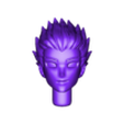 gilgamesh.stl Anime Head Bit for Miniature Wargames Pack 21