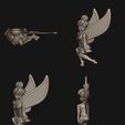 5.jpg Archivo STL Hada 3D・Diseño imprimible en 3D para descargar