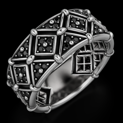 Scene_Package_ArtSpeshal_VINS2.2704.png STL file exclusive ring with diamonds 678・3D print model to download