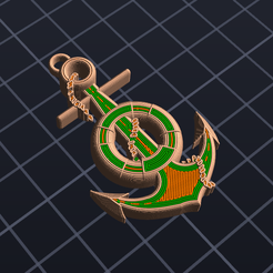 Screenshot_10.png Fichier STL gratuit Anchor keychain pendant・Design imprimable en 3D à télécharger