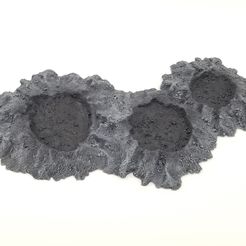 20191003_212553.jpg Fichier 3D Triple cratère B・Design à télécharger et à imprimer en 3D