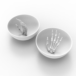 untitled.513.png STL file 2 bundle HALLOWEEN HAND SKELETON BOWL - CANDY BOWL FOR HALLOWEEN・Design to download and 3D print