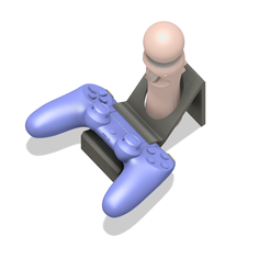 ps4holder.png Free STL file PS4 controller and Move controller holder・3D printer model to download