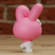 mymelody03.png My Melody 3 models Easy Print Hello Kitty Sanrio