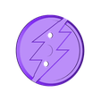 flash_plate.stl The Flash Magnetic Symbol