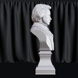 4.jpg Ludwig van Beethoven Bust  Model Printing Miniature Assembly File STL for 3D Printer FDM-FFF DLP-SLA-SLS