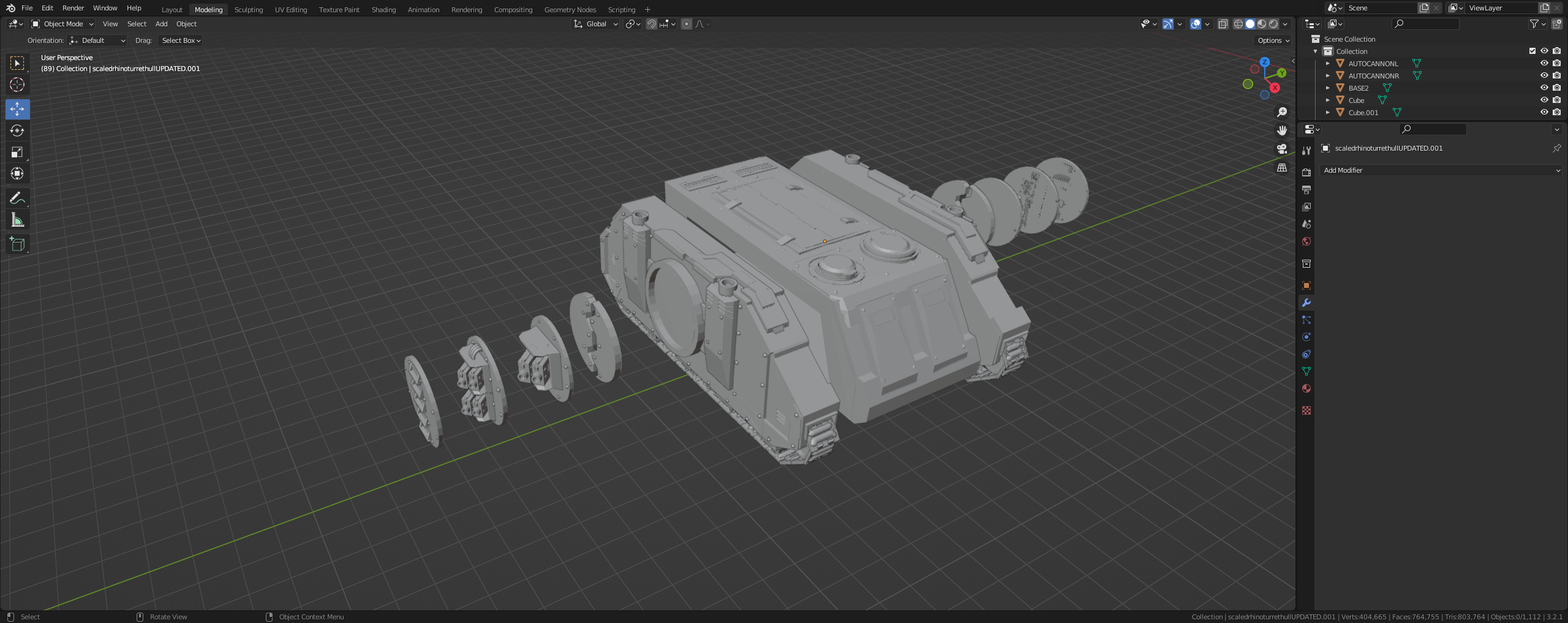 Bolter Simple Archivo 3D Juego de tanques Epic Rhino・Plan de impresora 3D para ...