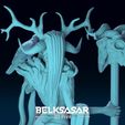 12.jpg Female Wendigo Pose 3 3D print model