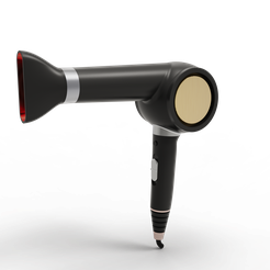 Hairdryer-Redesign-Render-Final-3.5.png Stylish Hairdryer Model