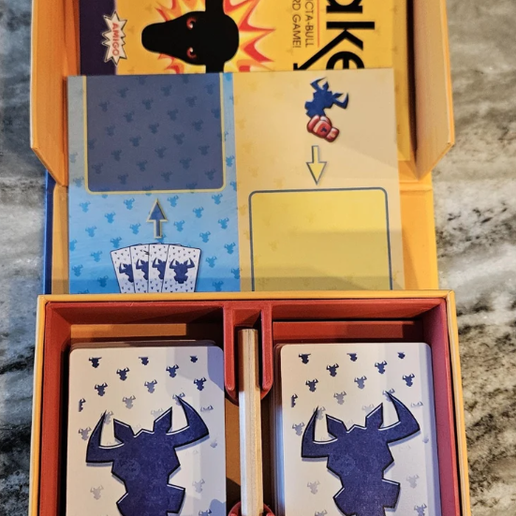 Take 5 (6 Nimmt) 30th Anniversary Edition Replacement Box/Insert - accommodates sleeved cards!