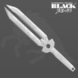 Hei-Knife-from-Darker-Than-Black-3d-model.jpg Hei Knife from Darker Than Black for cosplay 3d print model