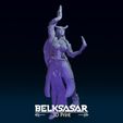 07.jpg Girl Tiefling Sorcerer in Dynamic pose 3D print model