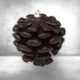 Boule_PommePinNaturelle1.jpg Christmas Decoration - Pomme de Pin Naturelle