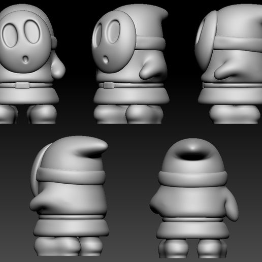 🐉 Shy Guy・ STL File for 3D printing・Cults