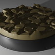 2.png 10x 25mm + 32mm bases with cobblestones (old not hollow)