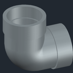 elbow pipe.png Archivo STL Tubo de codo・Diseño de impresora 3D para descargar