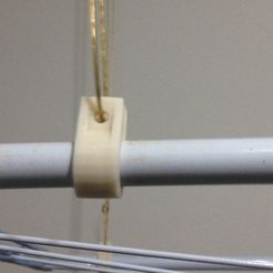 IMG_0163.JPG Hanging Hook for ceiling clothesline (Presilha  de suspensão para  varal de teto)