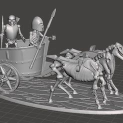 7d31a651e78ce819046db5c3219197f9_display_large.JPG STL-Datei 28mm Skeleton Warrior War Chariot kostenlos・Vorlage für 3D-Drucker zum herunterladen