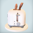 Screenshot-2025-10-21-at-16.10.00.png Tostadora Triste y Enfadada Dejando Caer la Tostada Quemada STL Divertido Modelo de Impresión 3D Decoración de Cocina y Figurita de Dibujos Animados