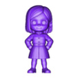 Nobara Kugisaki Chibi JJK.stl Jujutsu Kaisen Figures Pack (STL) - Gojo, Itadori, Nobara, Megumi - 3D Printable
