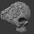 untitled.73.jpg Männer Totenkopf Ring 3D Modell