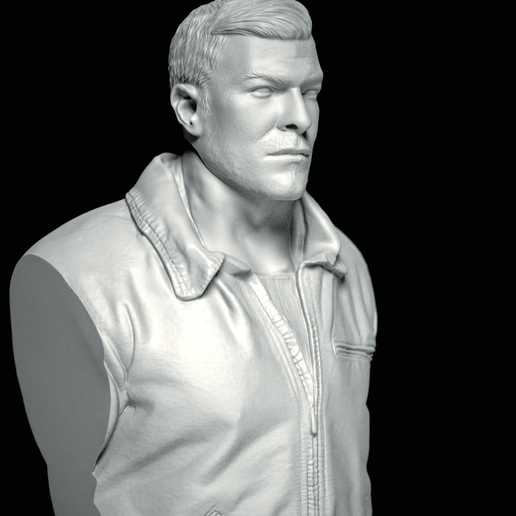 Archivo STL 1/6 1/12 Reacher Jack Reacher Alan Ritchson Headsculpt bust ...