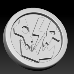 BattleShock_Orc.png Archivo STL Ficha de Choque de Batalla Orcos Espaciales 10ª edición・Objeto imprimible en 3D para descargar