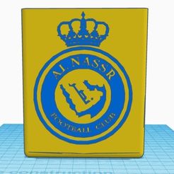 Pot-Al-Nassr-1.jpg STL file Pens Jar AL NASSR// Pens Jar AL NASSR・3D printing template to download
