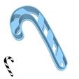 46-2.jpg Christmas | New Year cookie cutters - candy cane (style 2)