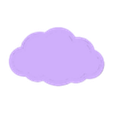 cloud - molde.stl Nube silicone mold